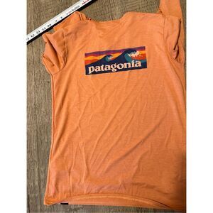 Patagonia womens Capilene Cool Daily Graphic Waters Long Sleeve Shirt Large S